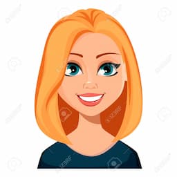 Cartoon woman
